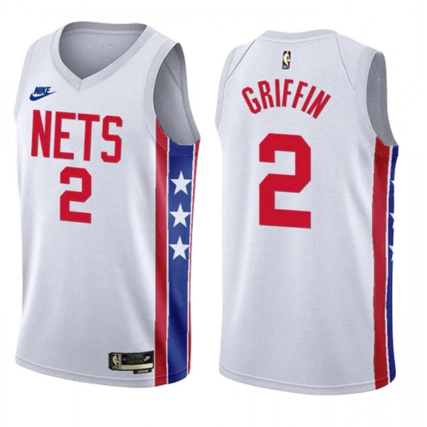 Brooklyn Nets Trikot Blake Griffin 2 2022-23 Classic Edition Weiß Swingman - Herren